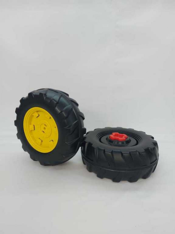 Comment assembler les roues arrieres des Tracteurs JOHN DEERE Peg Perego